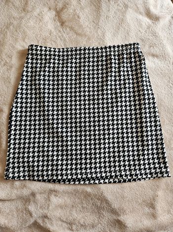 Mini jupe pied de poule Shein