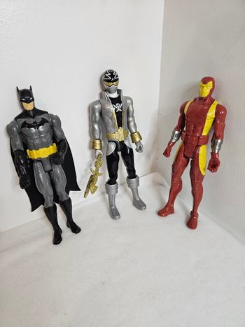 Lot de 3 personnages