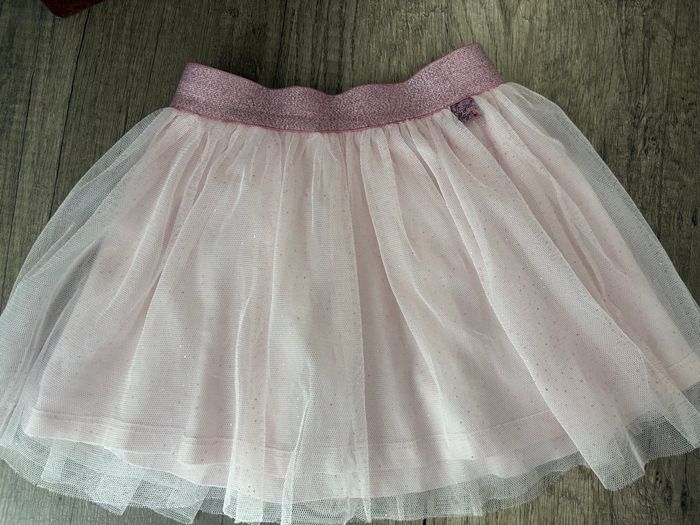 Jupe à paillette rose pâle 3 ans