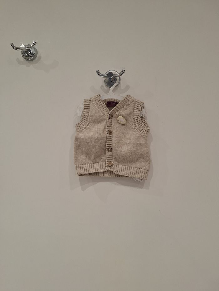 Gilet sans manche bébé garcon 6mois sergent major