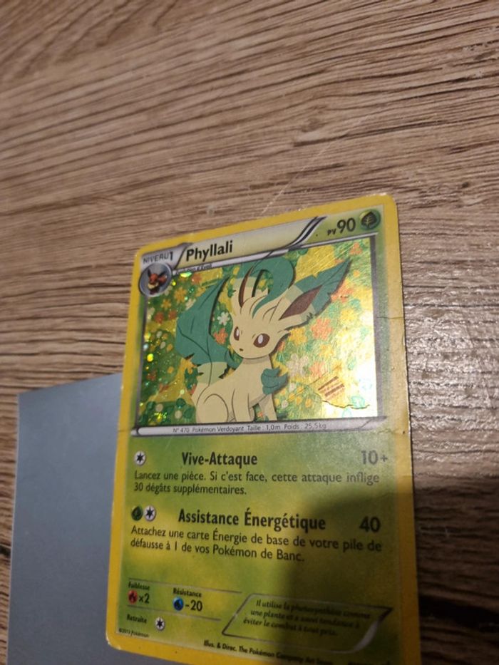 Carte pokémon phyllali promo BW87 fr année 2013 - photo numéro 5