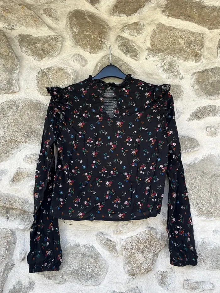 Blouse à fleur - photo numéro 4