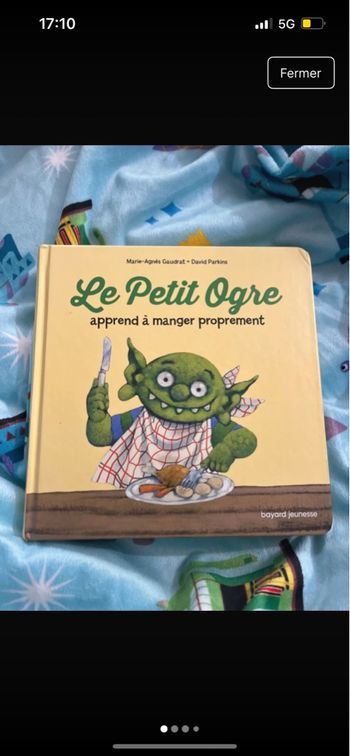 Le p’tit ogre apprend à manger proprement - les belles histoires