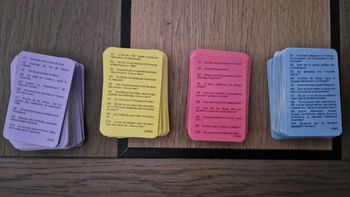 Lot de 240 cartes questions réponses neuves