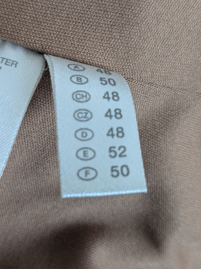 Belle jupe vintage Canda léopard Camel. Taille 50 - photo numéro 10