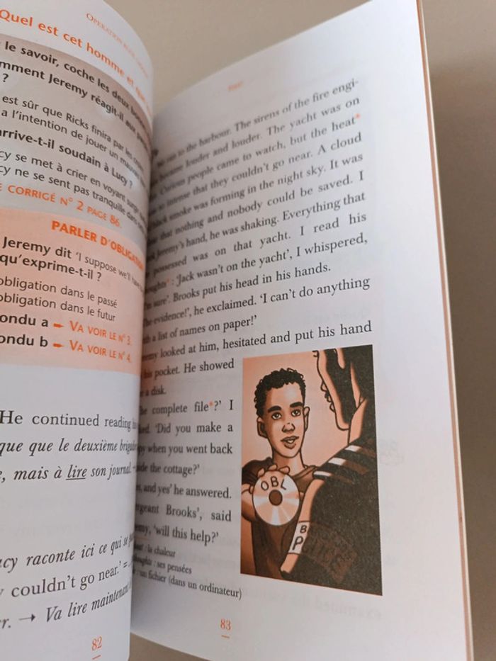 Lire en anglais de la 5ème à la 4ème opération blood Lagoon de 12 à 13 ans - photo numéro 8