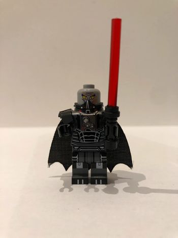 Figurine type lego Sith Darth Malgus. Star Wars