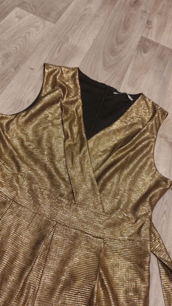 Robe de soirée doré - photo numéro 3