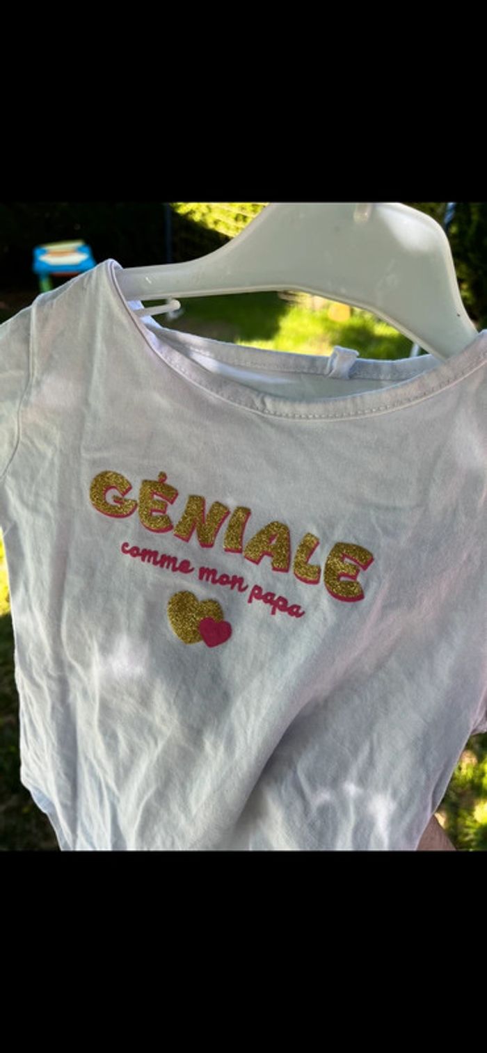TEE shirt géniale - photo numéro 2