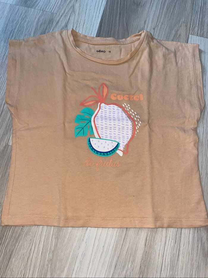 Teeshirt file 8 ans