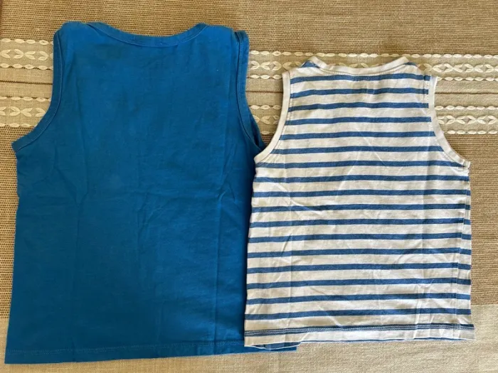 Lot t-shirts sans manches - photo numéro 6