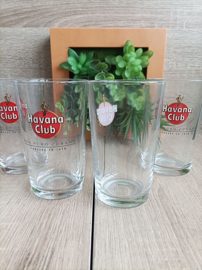 Lot 4 verres havana club - photo numéro 5