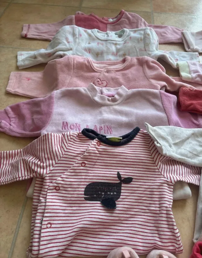 Lots pyjamas 0-3 mois - photo numéro 6