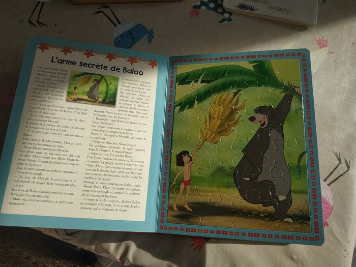 Livre Disney 7 puzzles 24 pièces - photo numéro 4