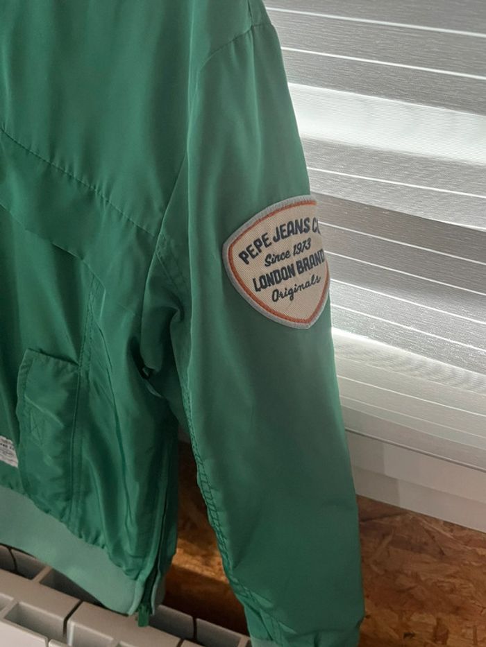 Blouson à capuche enfilable Pepe jeans taille 10 ans 140 cm - photo numéro 2
