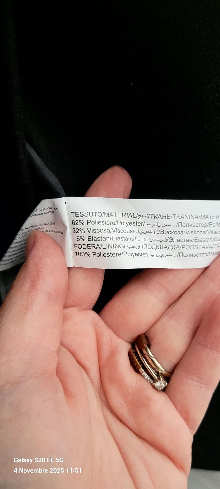 Manteau noire XL - photo numéro 4