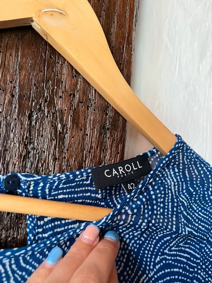 Blouse élégante et légère Caroll – Taille 42 - photo numéro 4
