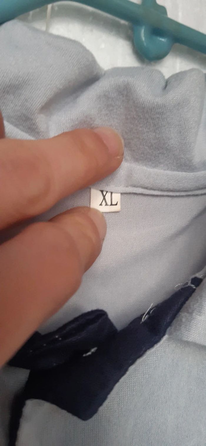 Tee-shirt polo XL homme - photo numéro 3