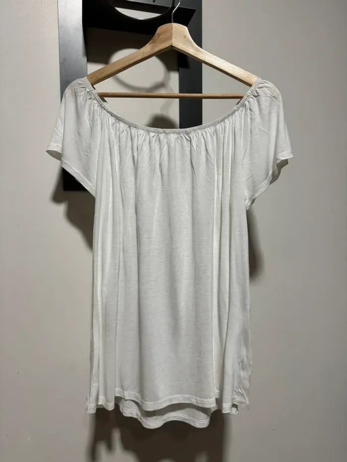 Haut promod blanc S - photo numéro 4