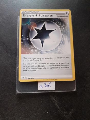Carte Pokémon Energie Puissance 176/189
