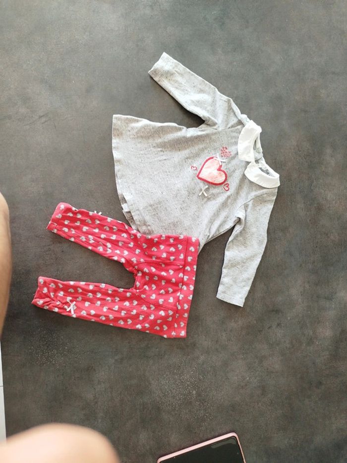 Ensemble bébé fille 6 mois