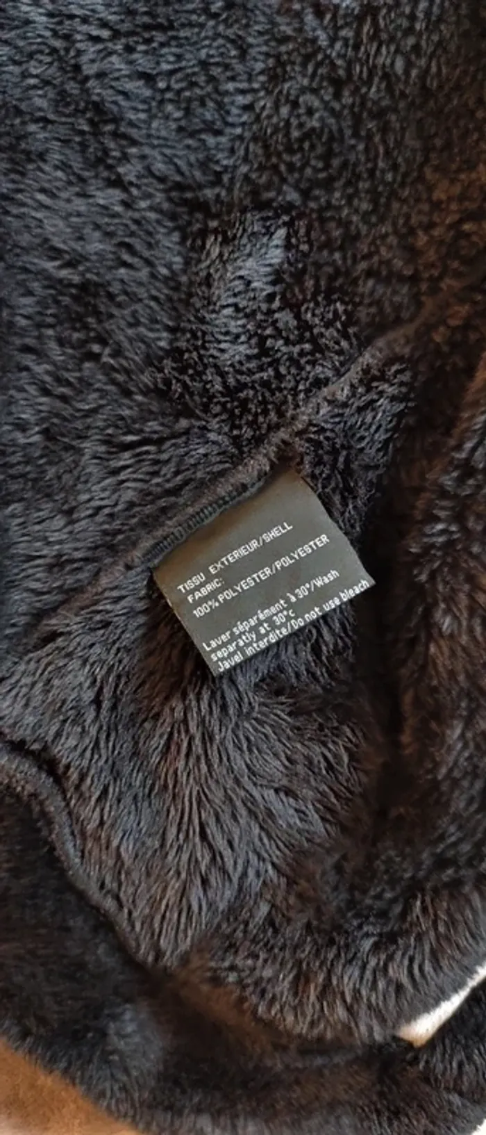 Veste polaire noire motif léopard 🐆 - photo numéro 10