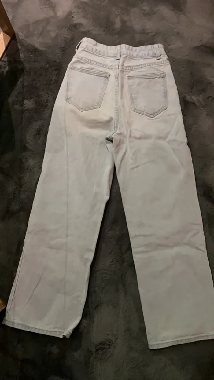 Jeans large taille haute - photo numéro 3