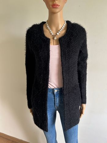 Cardigan noir tout doux Morgan taille XS excellent état