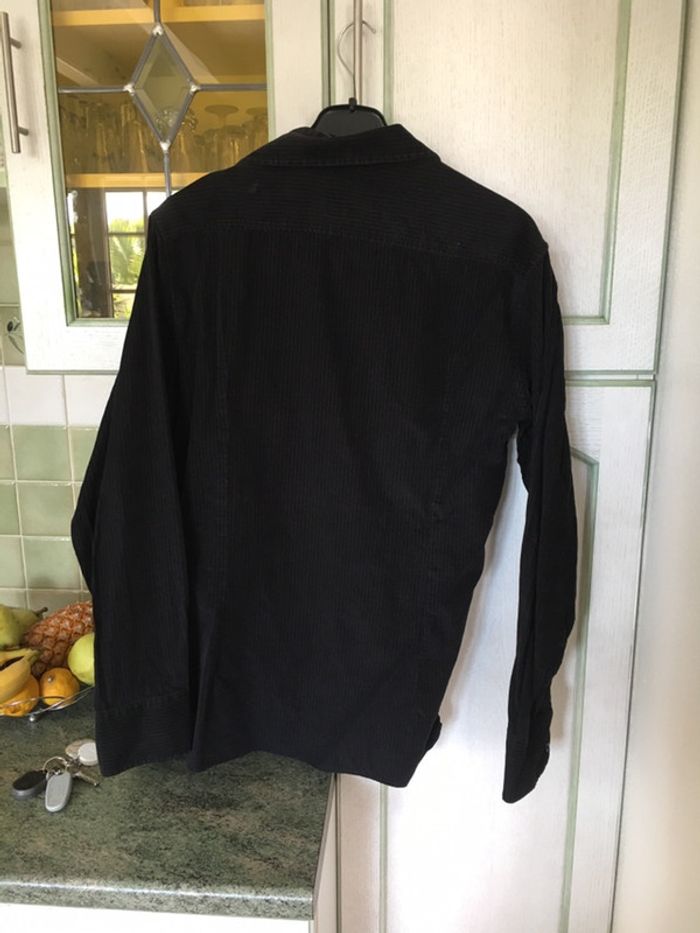 Chemise noire gentleman farmin - photo numéro 2