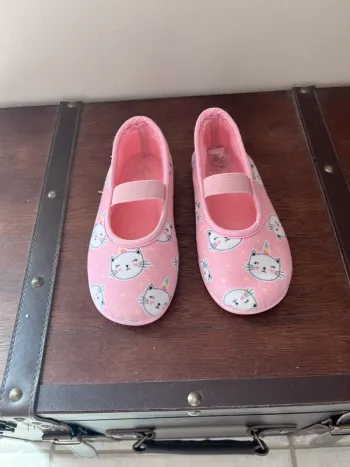 Chaussons chat licorne 26