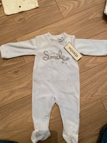 Pyjama velours Absorba 6 mois