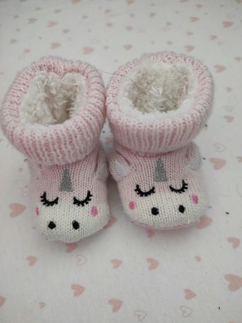 Chaussons licorne
