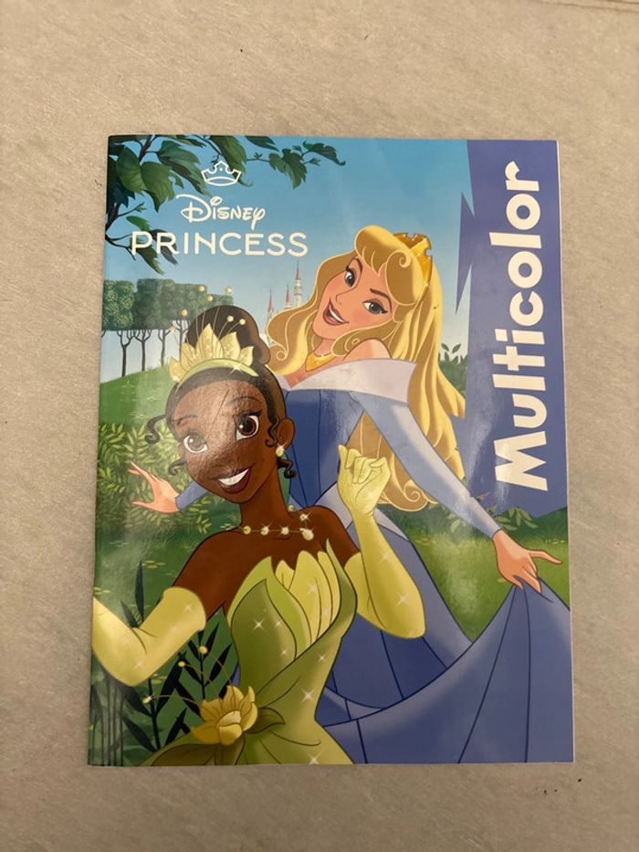 Livre de coloriage princesse neuf