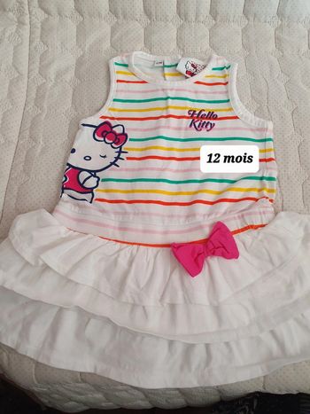 Robe hello kitty 12 mois
