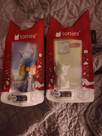 Lot 2 Tonies bruit blanc chat et gus
