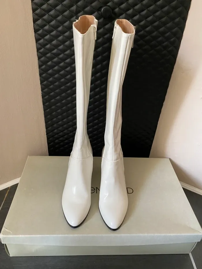 Bottes blanches Even&Odd - photo numéro 5
