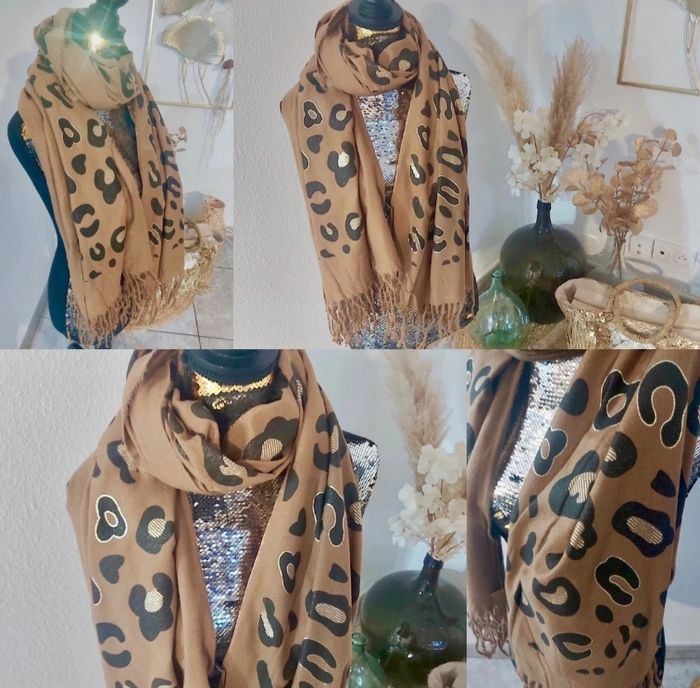 Echarpe léopard - photo numéro 5