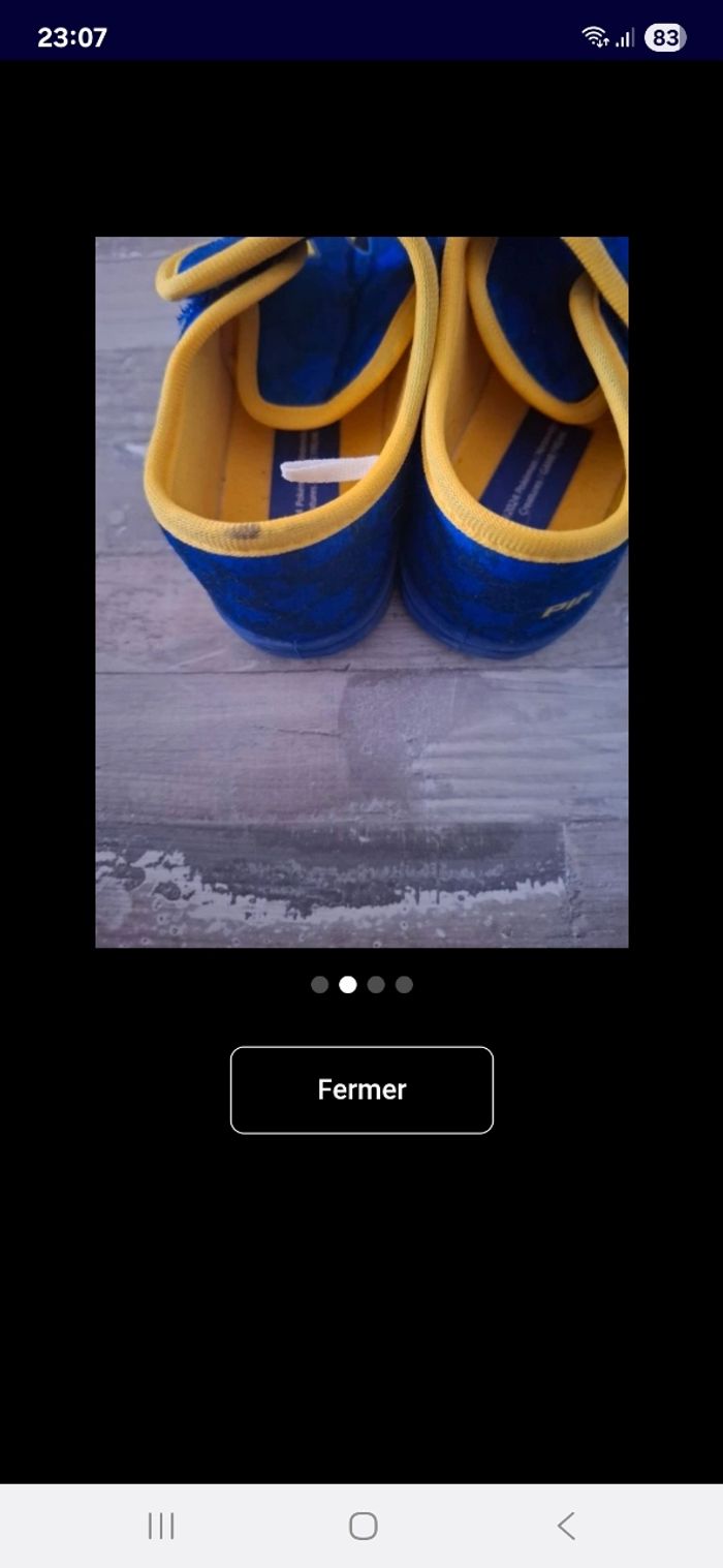 Chaussons pokémon T27 - photo numéro 2