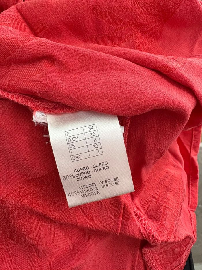 Robe rose/corail Cyrillus t.34 - photo numéro 5