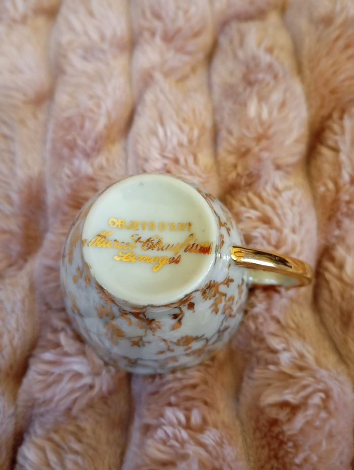 1 tasse avec soucoupe  limoges - photo numéro 3
