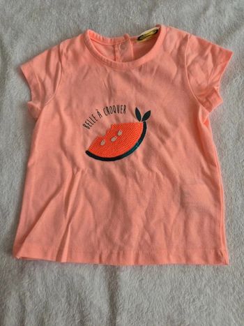 Tee shirt bébé fille 6 mois - 68 cm Tape à l'œil
