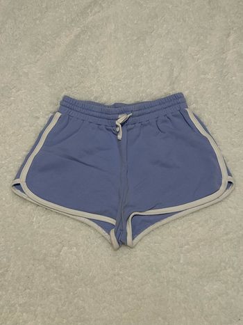 Short de sport bleu