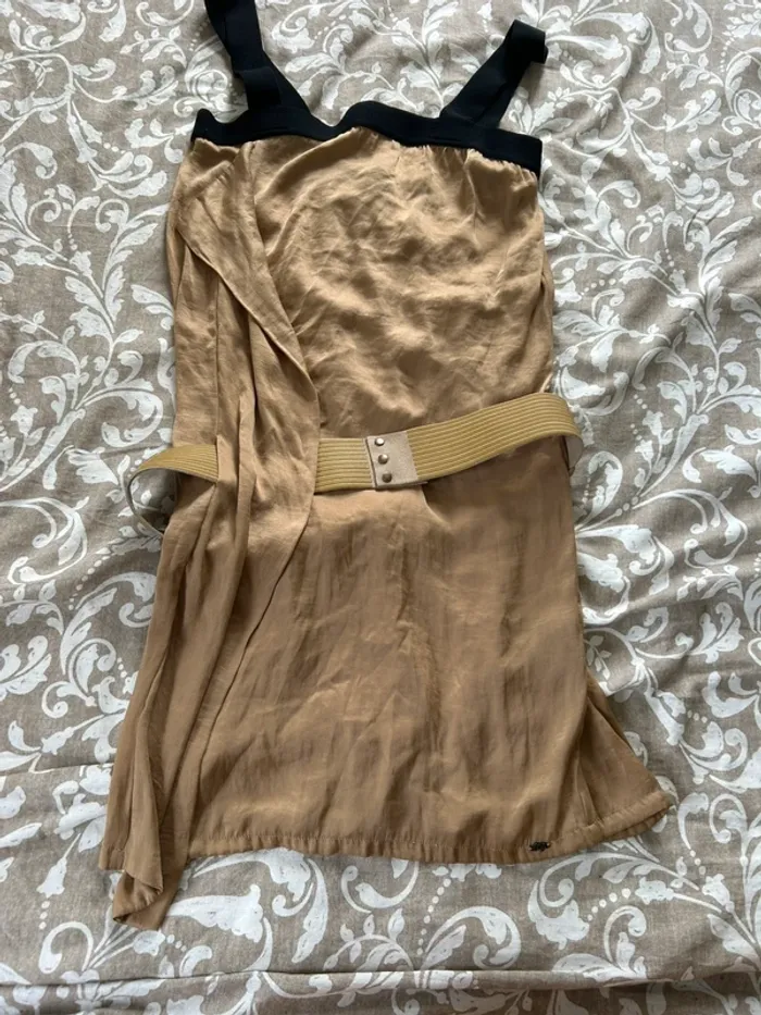 Robe cop copine beige taille 36