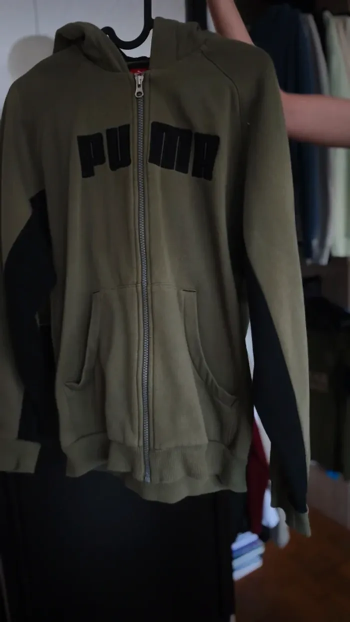 Veste zippée Puma