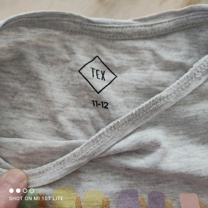 Tee-shirt avec inscription tex - photo numéro 2