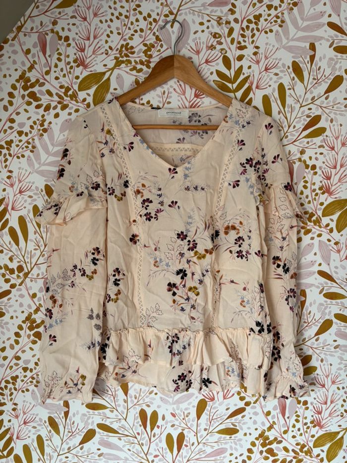 Blouse fleurie Promod