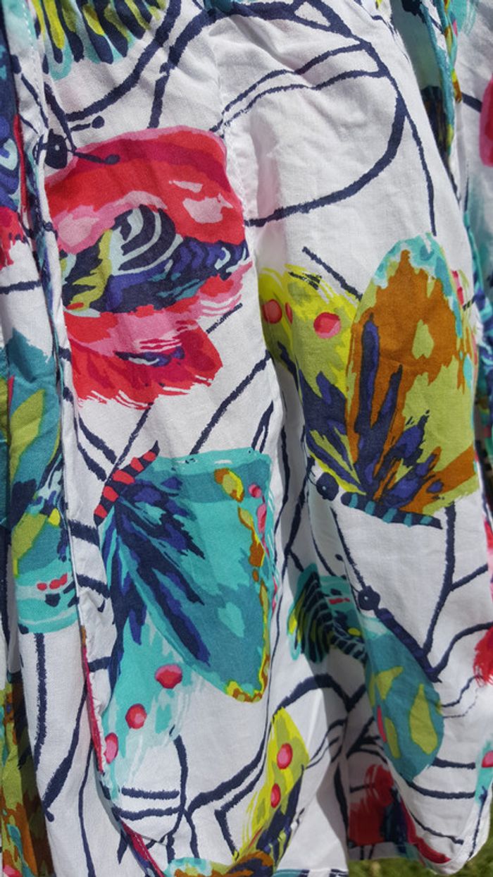 Magnifique jupe Catimini papillons 14 ans - photo numéro 3