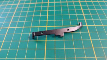 Support de la portière avant gauche 74-1 numéro 74 n°74 pièce détachée Citroën 2CV 2 CV Charleston 1