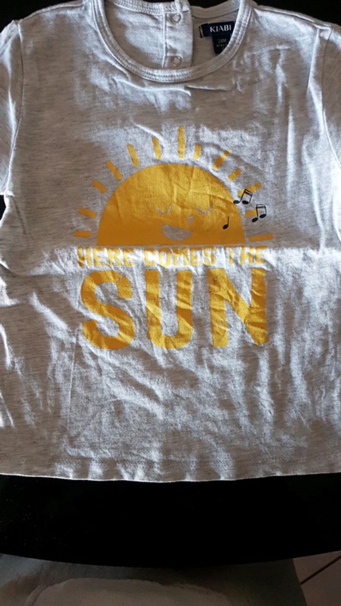 Lot de tee shirts garçon 24 mois - photo numéro 8