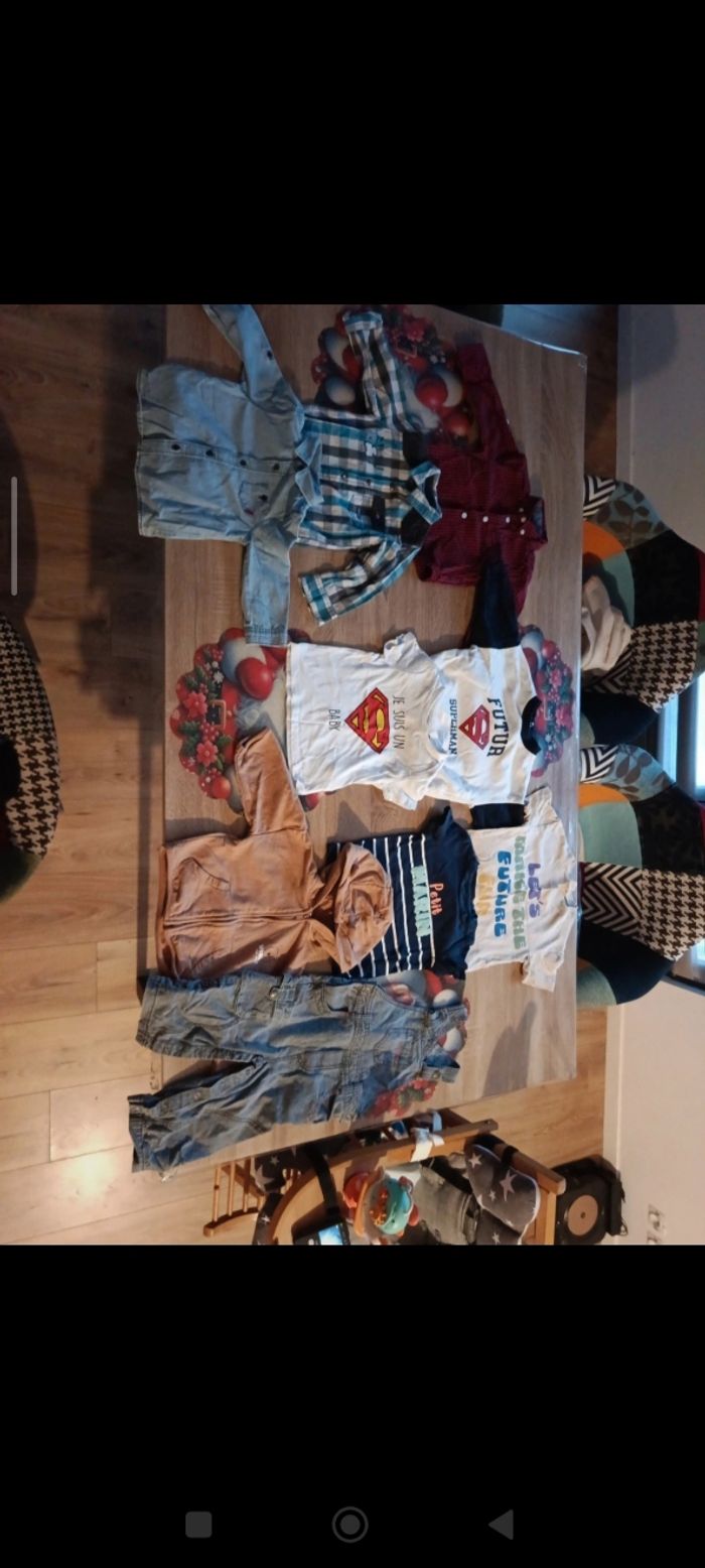 Lot vêtement 12 mois